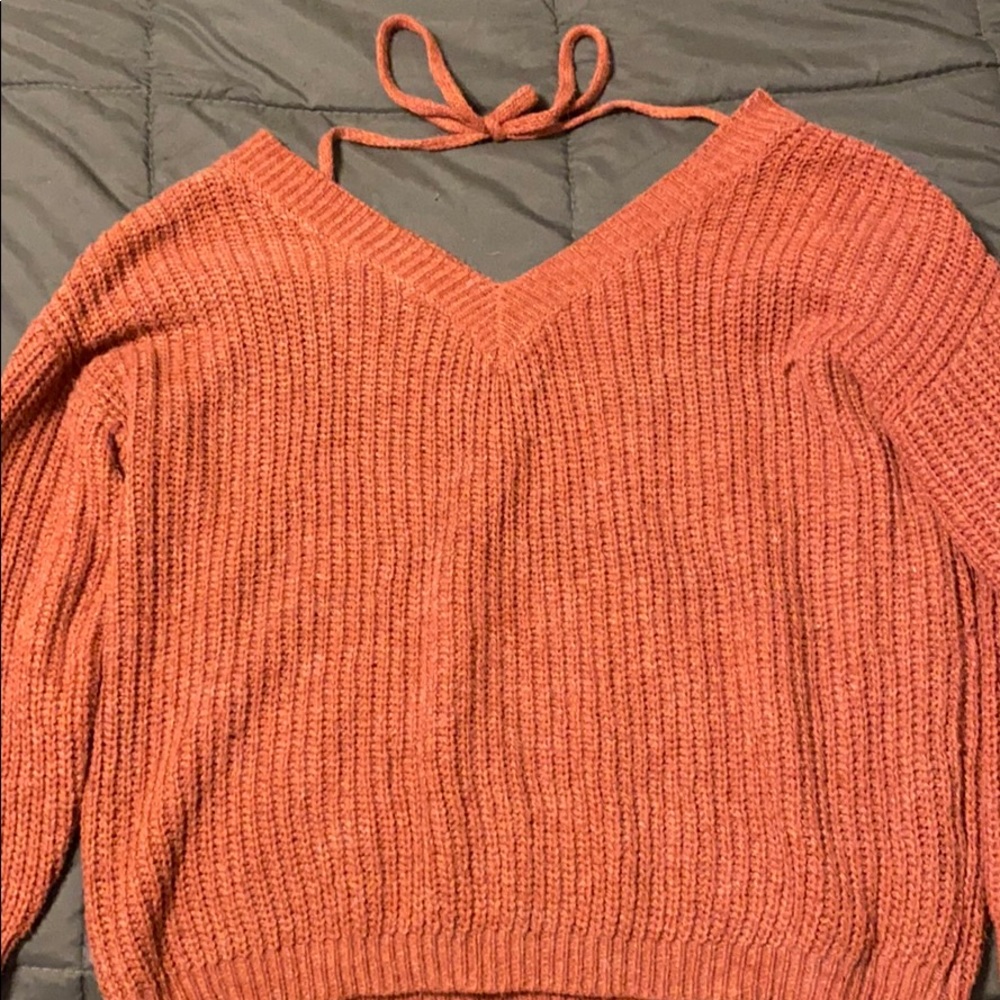 Cropped sweater